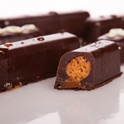 Шоколадная конфета “Снежинка“ фотография