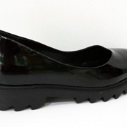 Туфли лакированные черные Guero 658