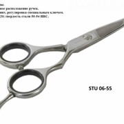 Ножницы прямые 5.5“ Silver Body/Silver STU06-55 фотография