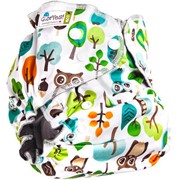 Многоразовый подгузник GlorYes! OPTIMA NEW Филин 3-18 кг + два вкладыша фото