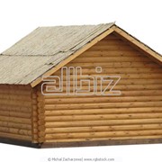 Изготовление деревянных домиков фотография