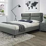 Кровать Halmar SANTINO (серый) 160/200 фото