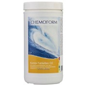 Средство против водорослей в воде бассейна CHEMOFORM Комби-таблетки Aquablank