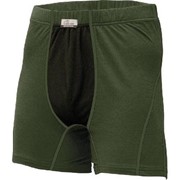 Шорты мужские NICO+/шерсть 160/ зеленый + черная полоска/ XL фото