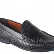 Туфли мужские 161-036, черный фото