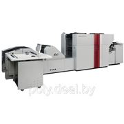 Офсетная 4-х красочная цифровая печатная машина с секцией сплошного и выборочного лакирования PRESSTEK 52DI-AC фото