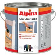 Alpina Grundierfarbe (Белая грунтовочная краска для наружных и внутренних работ) фотография
