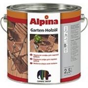 Масло Alpina Garten-Holzoel (3 цвета:светлый,средний, темный), 0,75 л.