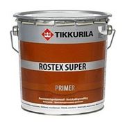TIKKURILA Rostex Super противокоррозийная грунтовка красно-коричневая, серая 3л фотография