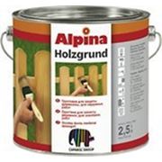 Грунтовка Alpina Holzgrund для дерева, 0,75 л. фото