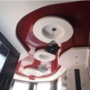 Натяжной потолок Цветной глянцевый MSD фотография