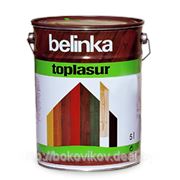 Белинка Топ Лазурь Belinka Toplasur - защитно-декоративное покрытие древесины 2,5 л фотография