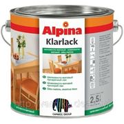Alpina Klarlack (Прозрачный лак для наружных и внутренних работ) фото