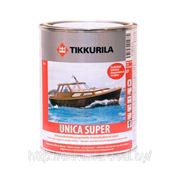 Unika Super — яхтовый лак полуглянцевый 0,9л. фотография