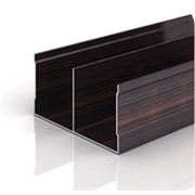 Алюминиевый профиль “MAKURA“ для шкафов-купе фото