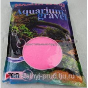 Песок для аквариума ярко-розовый (3кг)