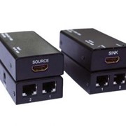 Удлинитель HDMI (версия 1.3) по двум кабелям витая пара (5,6,7 Кат) до 60м фотография