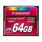 Карта памяти Transcend CF 64GB(800X) (TS64GCF800) фотография