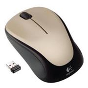 Мышь беспроводная Logitech M235 Wireless Mouse, Champagne , радио мышь, оптическая, USB, 3 кнопки, 1 колесико с нажатием