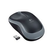 Мышь беспроводная Logitech M185 Wireless Mouse, Black, радио мышь, оптическая, USB, 3 кнопки, аккумулятор Ni-MH фотография