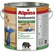 Эмаль универсальная цветная Alpina Seidenmix 2,5л фотография