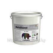 Краска шелковисто-глянцевая Capadecor Metallacryl Exterior 5л фотография