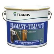Teknos DIAMANT-TIMANTI 20 полуматовая акрилатная краска на водной основе, 2,7л фото