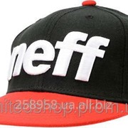 Кепка Neff - Classic White Logo Black фото