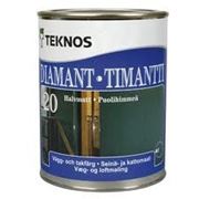 Teknos DIAMANT-TIMANTI 20 полуматовая акрилатная краска на водной основе, 0,9л фото