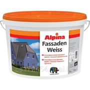 Краска Alpina Fassadenweiss Base 1 (РБ) 10л