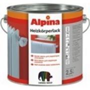 Эмаль для радиаторов и труб Alpina Heizkoerperlack 2,5л фото