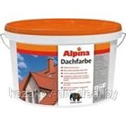 Атмосферостойкая краска для крыш Alpina Dachfarbe 10л фотография