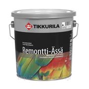 Tikkurila REMONTTII-ASSA (Ремонтти-Ясся) — полуматовая стойкая акриловая краска 0.9л. фотография