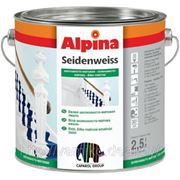 Alpina SEIDENWEISS (Брилиантово-белая матовая эмаль для наружных и внутренних работ. )