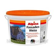 Alpina FASSADENWEISS Атмосферостойкая фасадная краска премиум-класса фото