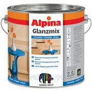 Alpina Glanzmix (Универсальная глянцевая цветная эмаль для наружных и внутренних работ) фото