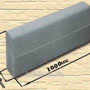 Камень бетонный бортовой БР 100.60.20 фото