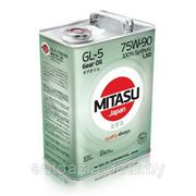 Масло трансмиссионное MITASU GEAR OIL GL-5 75W-90 LSD 100% Synthetic 4л. фото