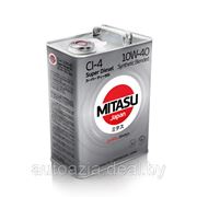 Масло моторное MITASU SUPER DIESEL CI-4 10W-40 Synthetic Blended 4л. фото