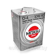Масло моторное MITASU SUPER DIESEL CI-4 10W-40 Synthetic Blended 6л. фото