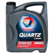 Масло полусинтетическое TOTAL QUARTZ 7000 Diesel 10W/40 (5л.) фото