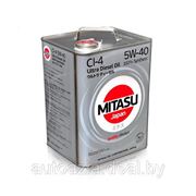 Масло моторное MITASU ULTRA DIESEL CI-4 5W-40 100% Synthetic 6л. фото
