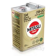 Масло моторное MITASU HYBRID MOLY-TRiMER SM 0W-20 100% Synthetic 4л. фотография