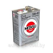Масло моторное MITASU ULTRA DIESEL CI-4 5W-40 100% Synthetic 4л. фото