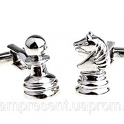 Запонки Шахматные фигуры фото