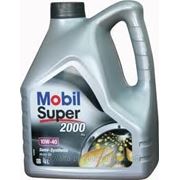 Моторное масло Mobil 10w40 5л Super 2000/dizel фото