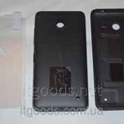 Крышка задняя черная для Nokia Lumia 630 | 635 | 636 | 638 + ПЛЕНКА В ПОДАРОК 3113 фото