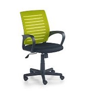 Кресло компьютерное Halmar SANTANA (черно-зеленый) фото