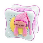 Ночник-проектор Радужный кубик роз. Chicco фото