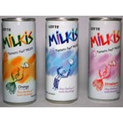 Милкис — газированный молочный напиток фото